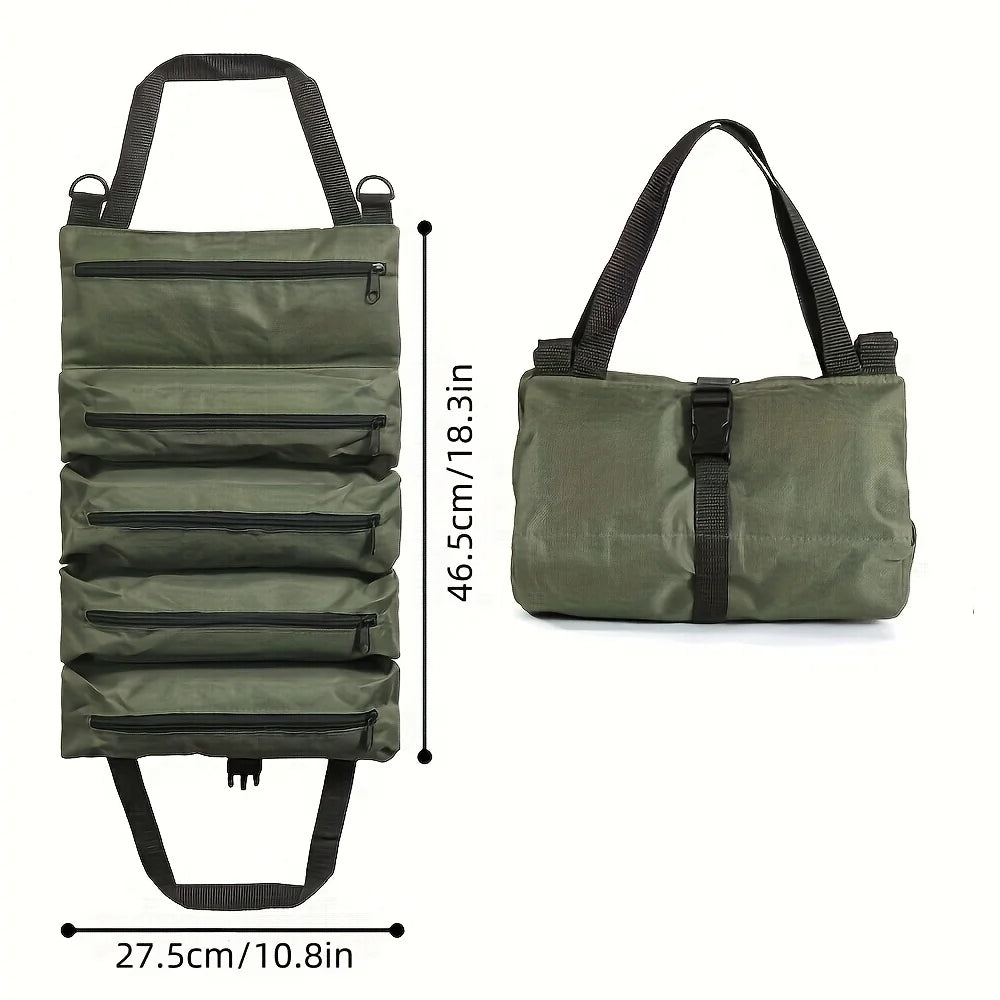 Heavy-Duty Roll-Up Tool Bag Heavy-Duty Roll-Up Tool Bag